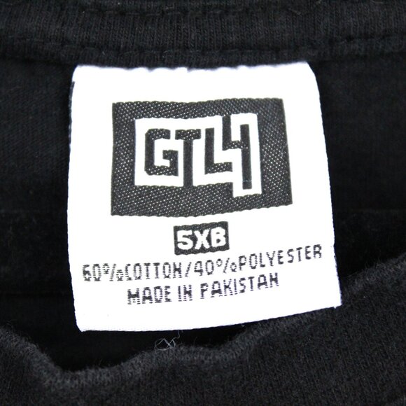 GTL4 BLACK MEN'S/UNISEX GRAFFITI GRAPHIC ART "GOOD THINGS" T-SHIRT SIZE 5XB - Picture 3 of 5